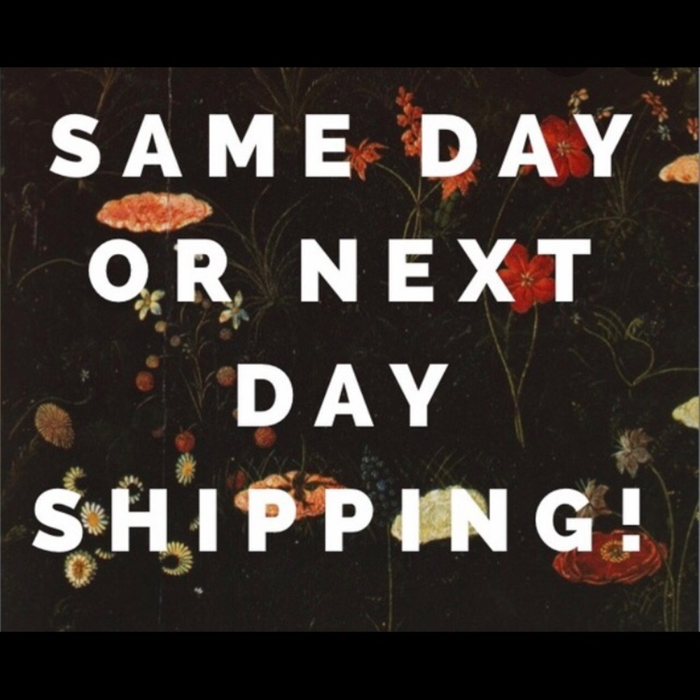 Same day shipping
